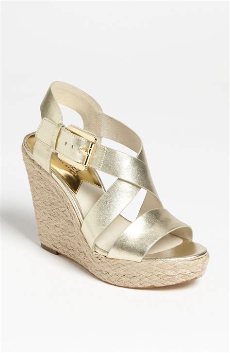 michael kors giovanna wedge pale gold|Amazon.com: Customer reviews: Michael Kors Giovanna Pale .